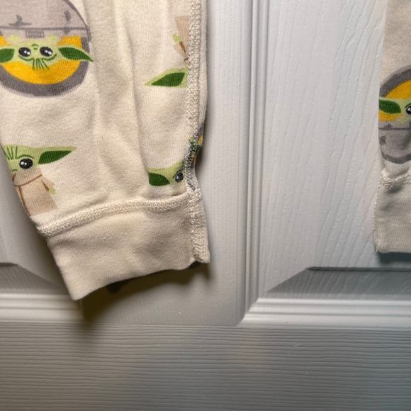 Hanna Andersson Star Wars Pajama Pants Boy's Size 10 Yoda Disney Character - Picture 3 of 4